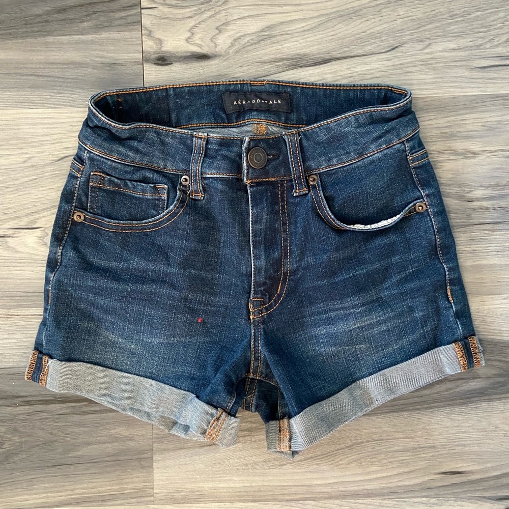 High Waisted Aeropostale Jean Shorts